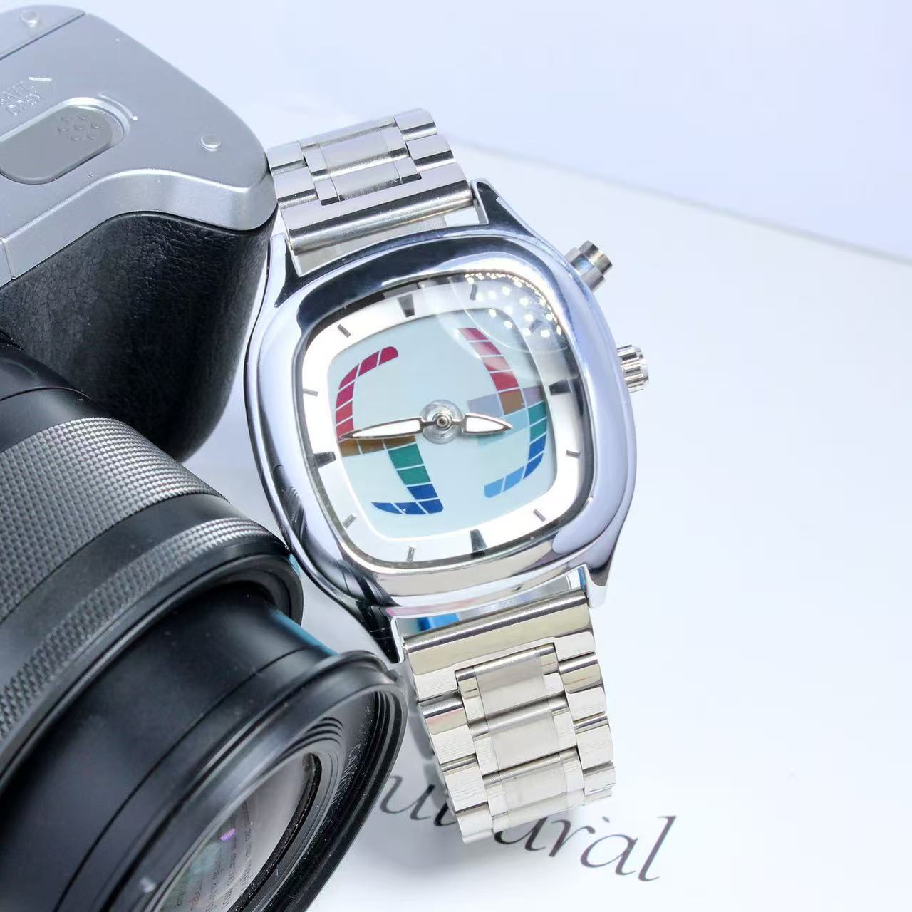 Vintage Watch Collecting - Millennium Retro-Stil Herrenuhr Quarzuhr 30m Wasserdicht