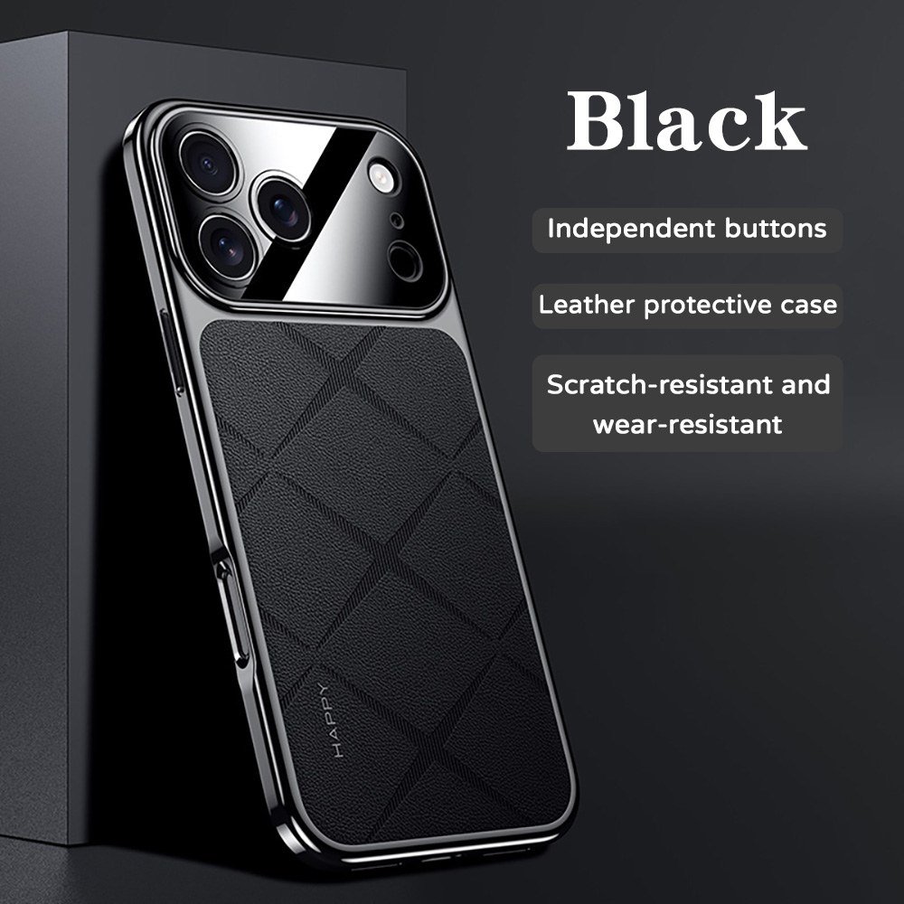 Camera Leather Case - Rahmen Leder Überzug Für iPhone 17