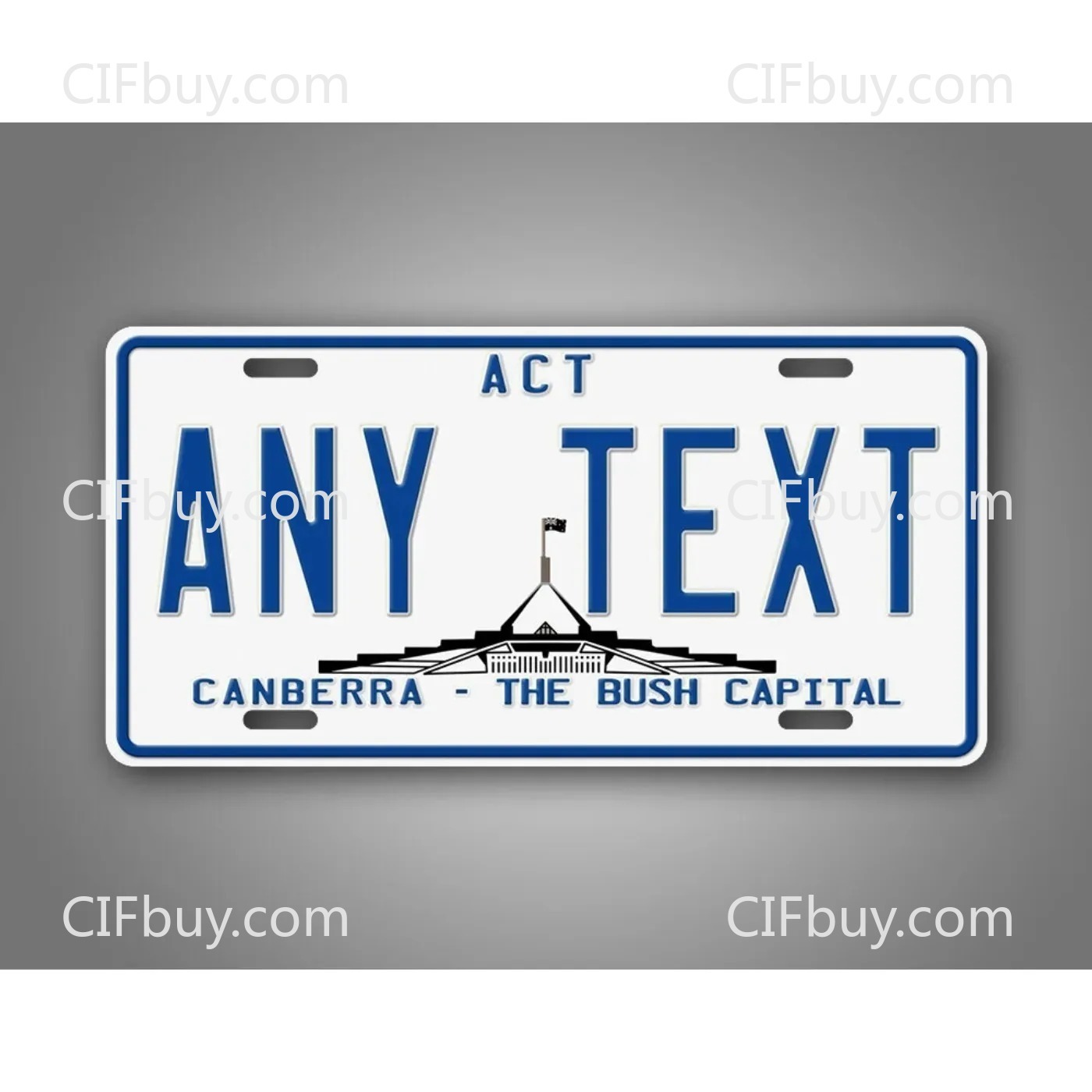 Canberra Vintage & Collectible Centre Reviews - [2D Flach] Anpassbare Vintage-Aluminiumplakette aus Canberra,