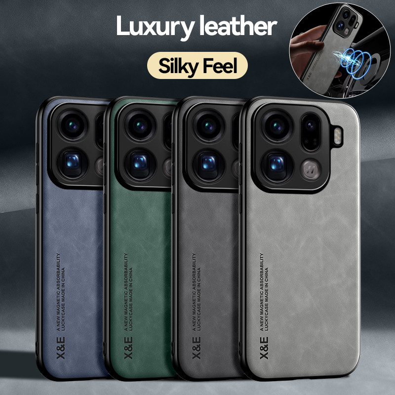 Camera Leather Case - Für OPPO Finden X9 Pro X9