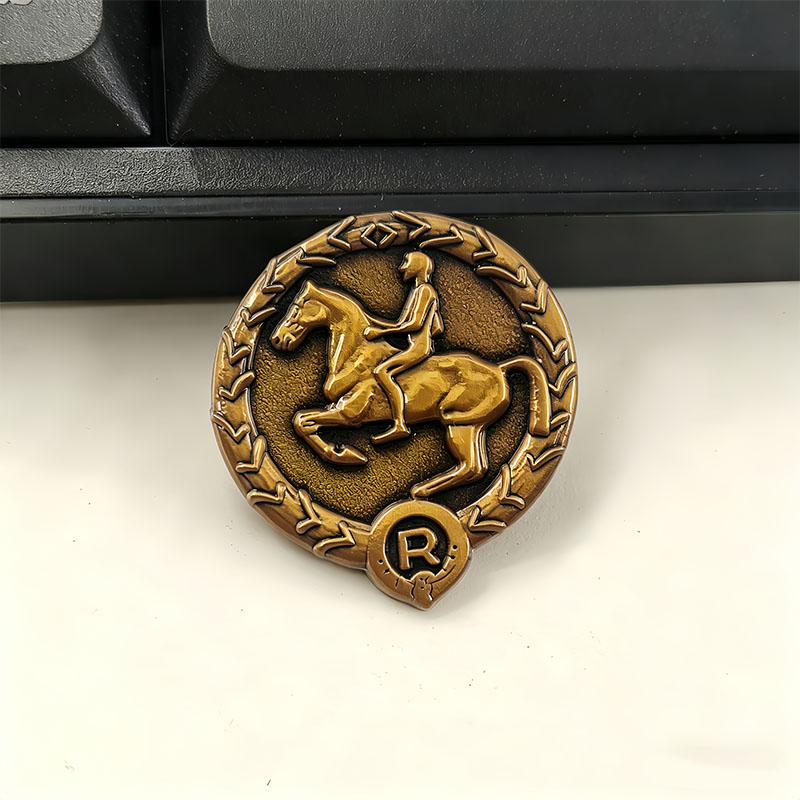 Vintage Collectible Pins - Deutsches Reiterabzeichen für junge Reiter, Vintage