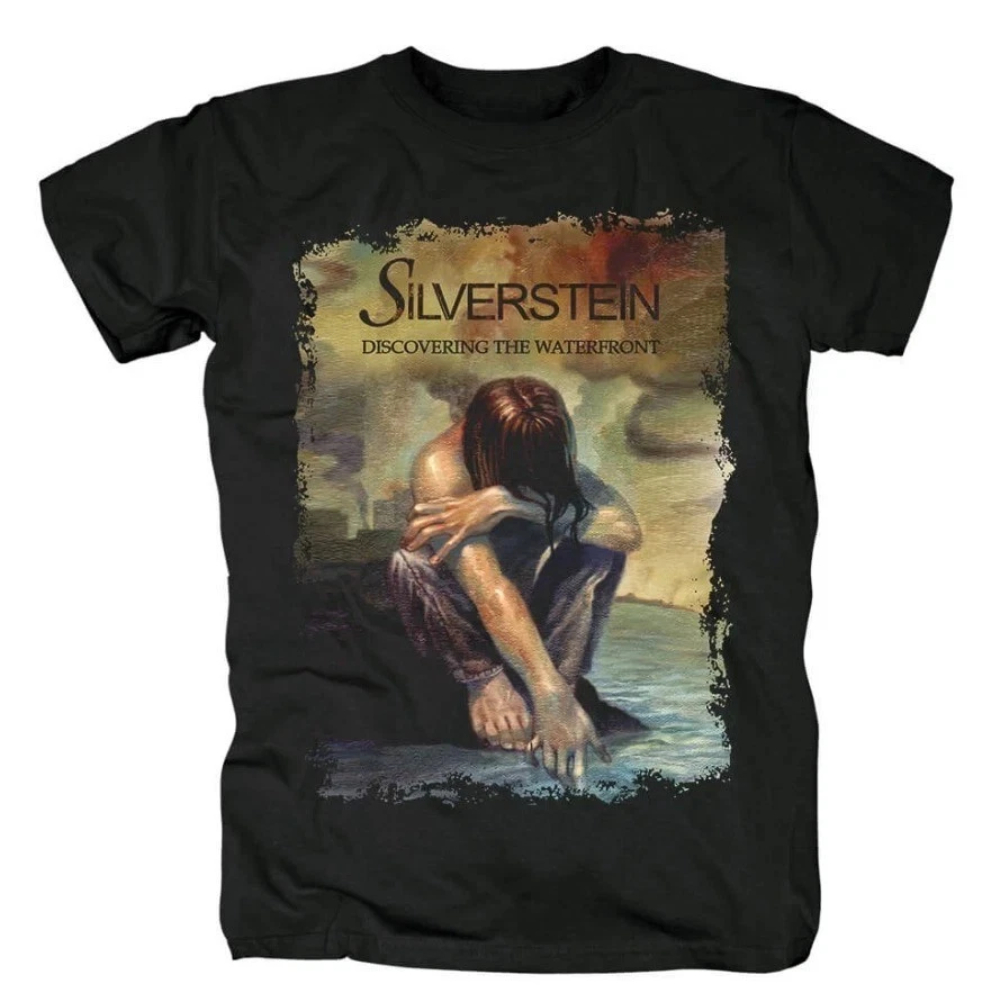 Collectible Vintage T Shirts - Silverstein Collection Tour-Souvenirs, Fan-Geschenke, saisonales, lockeres,
