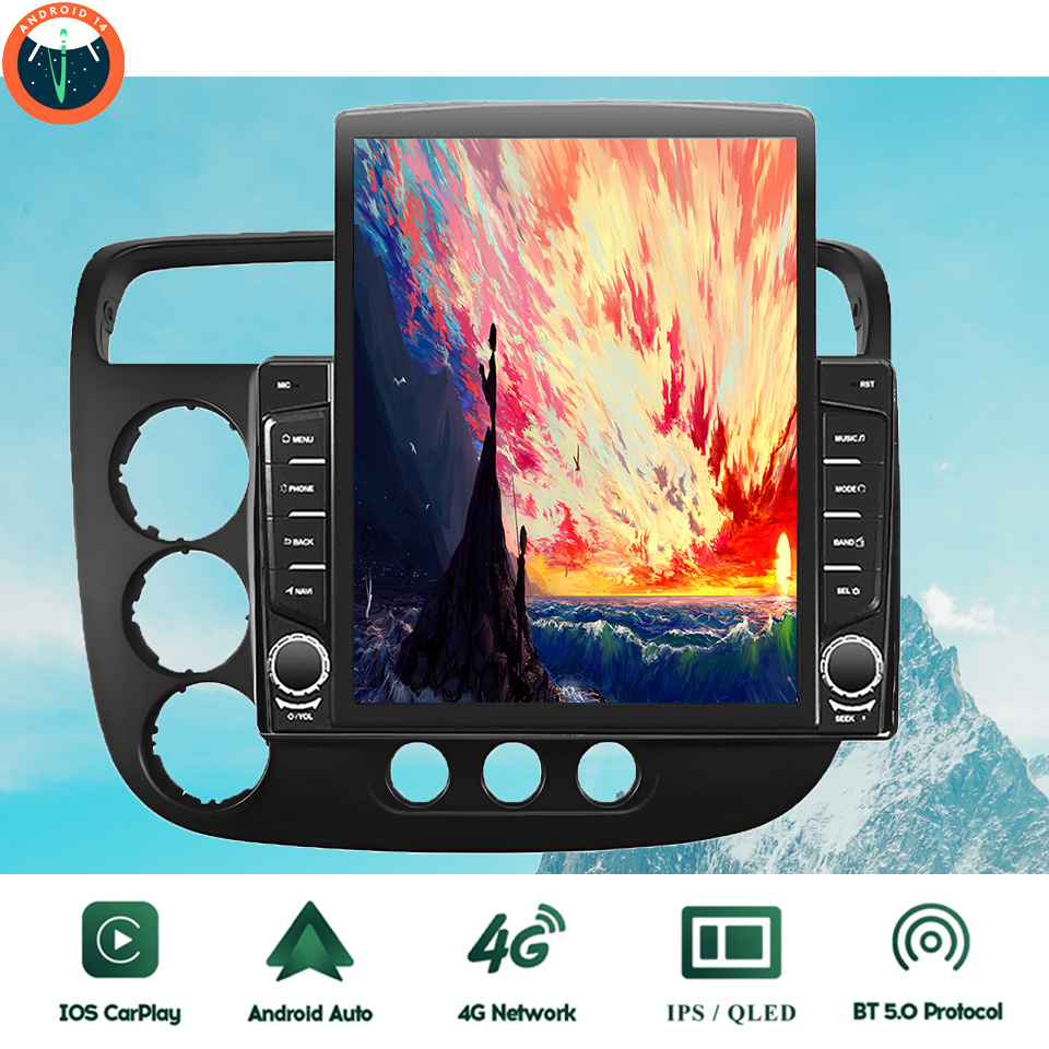 Cassette Tape Head - 8 Core Android 14 Auto Radio