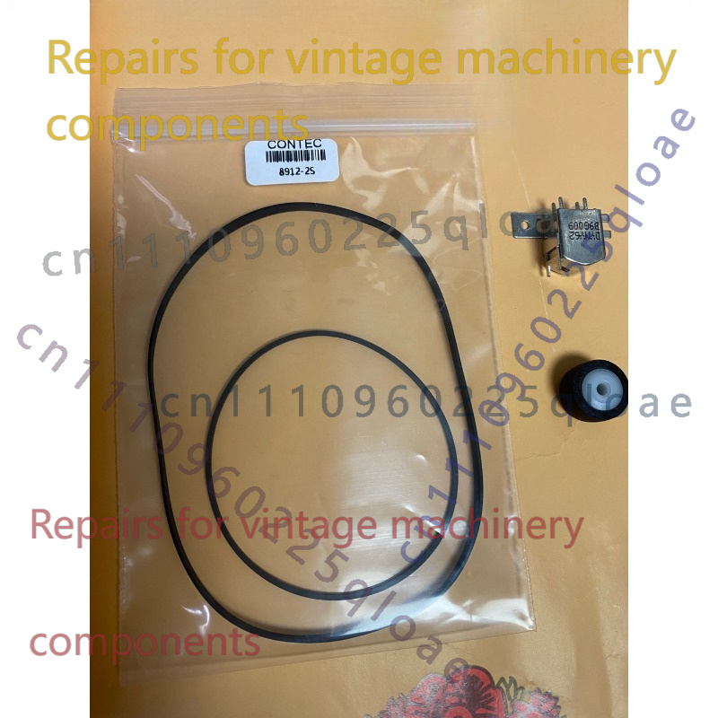 Cassette Tape Head - Reparatur-Ersatzteilset Inklusive Antriebsriemen, Magnetbandkopf & Andruckrolle