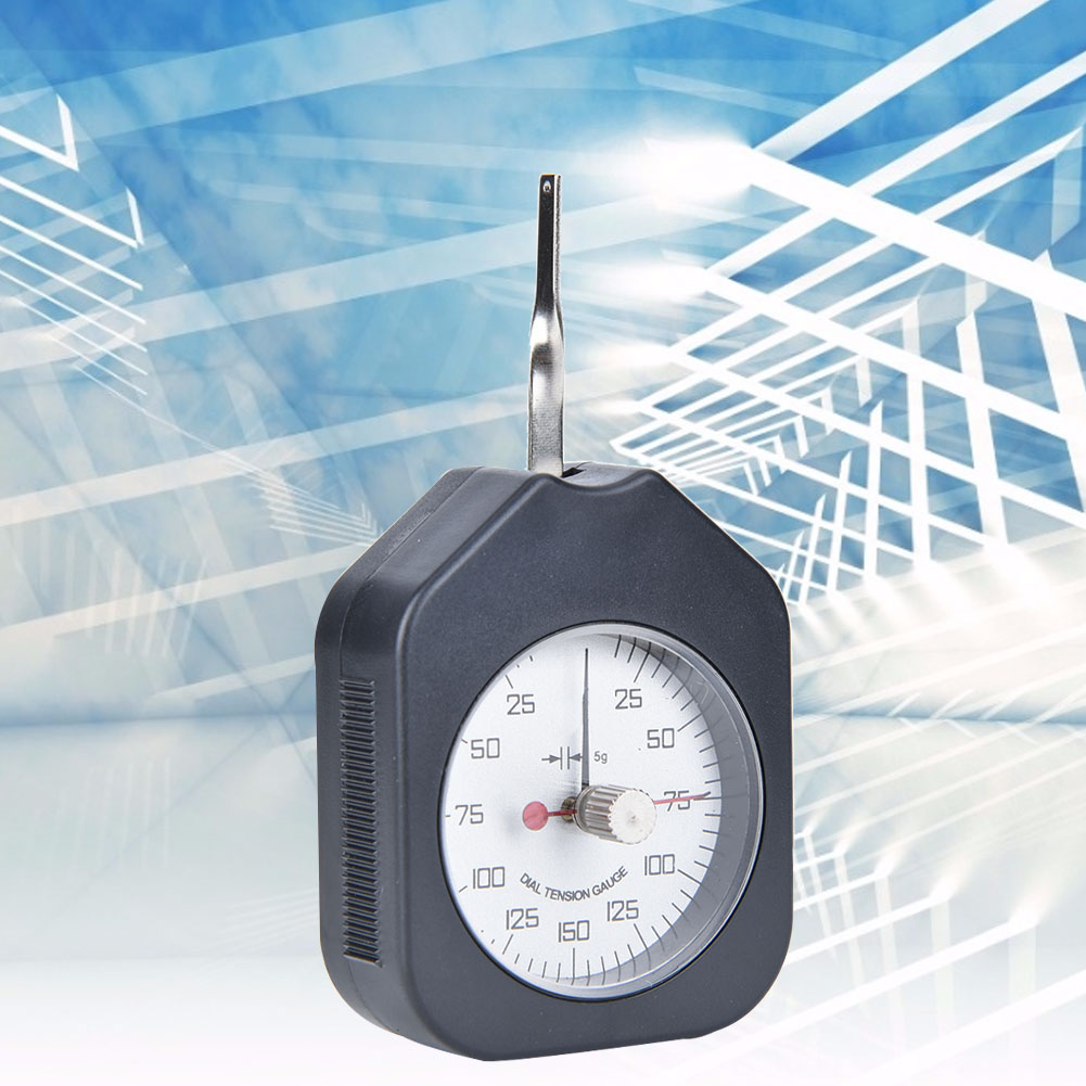 Analog Meter Gauge - Kunststoff-Zeiger-Spannungsmessgerät mit Doppelnadeln, analoges Messinstrument, Kraftmessgerät,