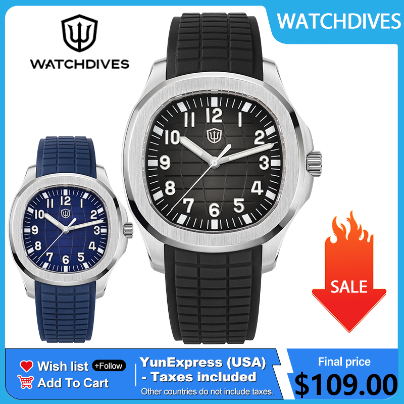 Vintage Watch Collecting - Watchdives WD008 38 mm Taucheruhr für