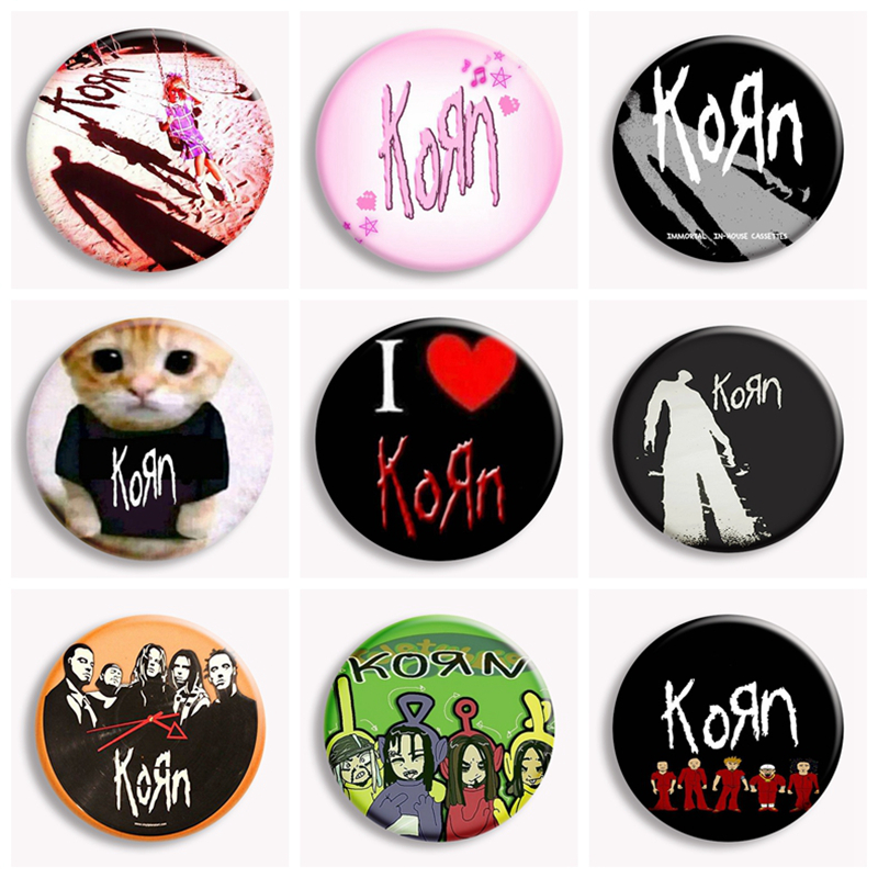 Vintage Collectible Pins - Hip Hop Dorn Musik Rockband klassische