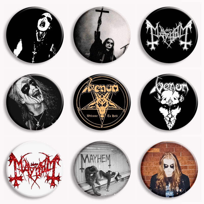 Rock Mayhem Band Soft Button P – Vintage Collectible Pins Bewertung und Preis