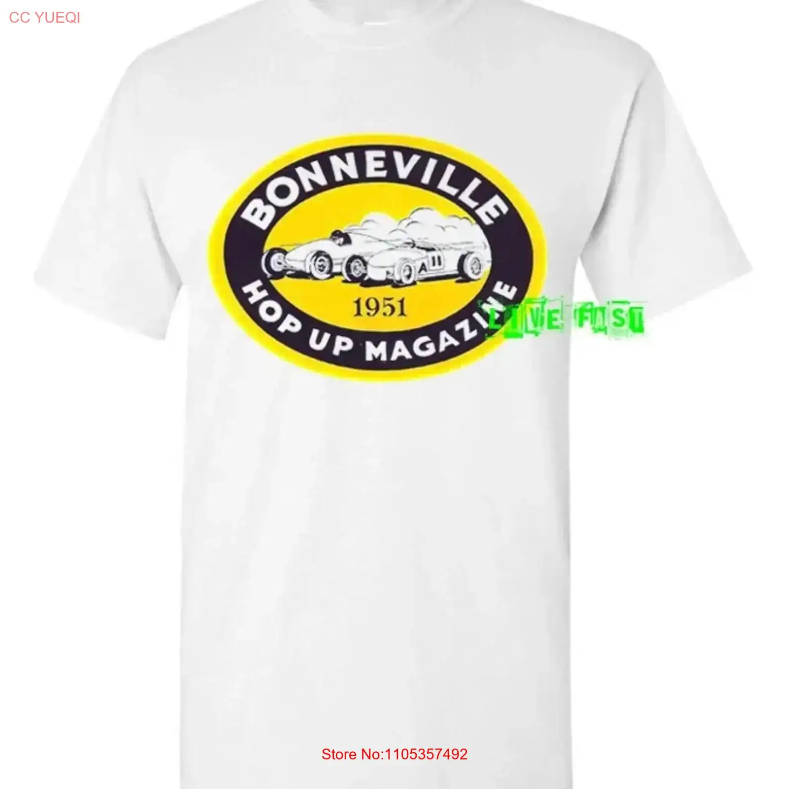 BONNEVILLE SALT FLATS 1951 T-S – Collectible Vintage T Shirts Bewertung und Preis