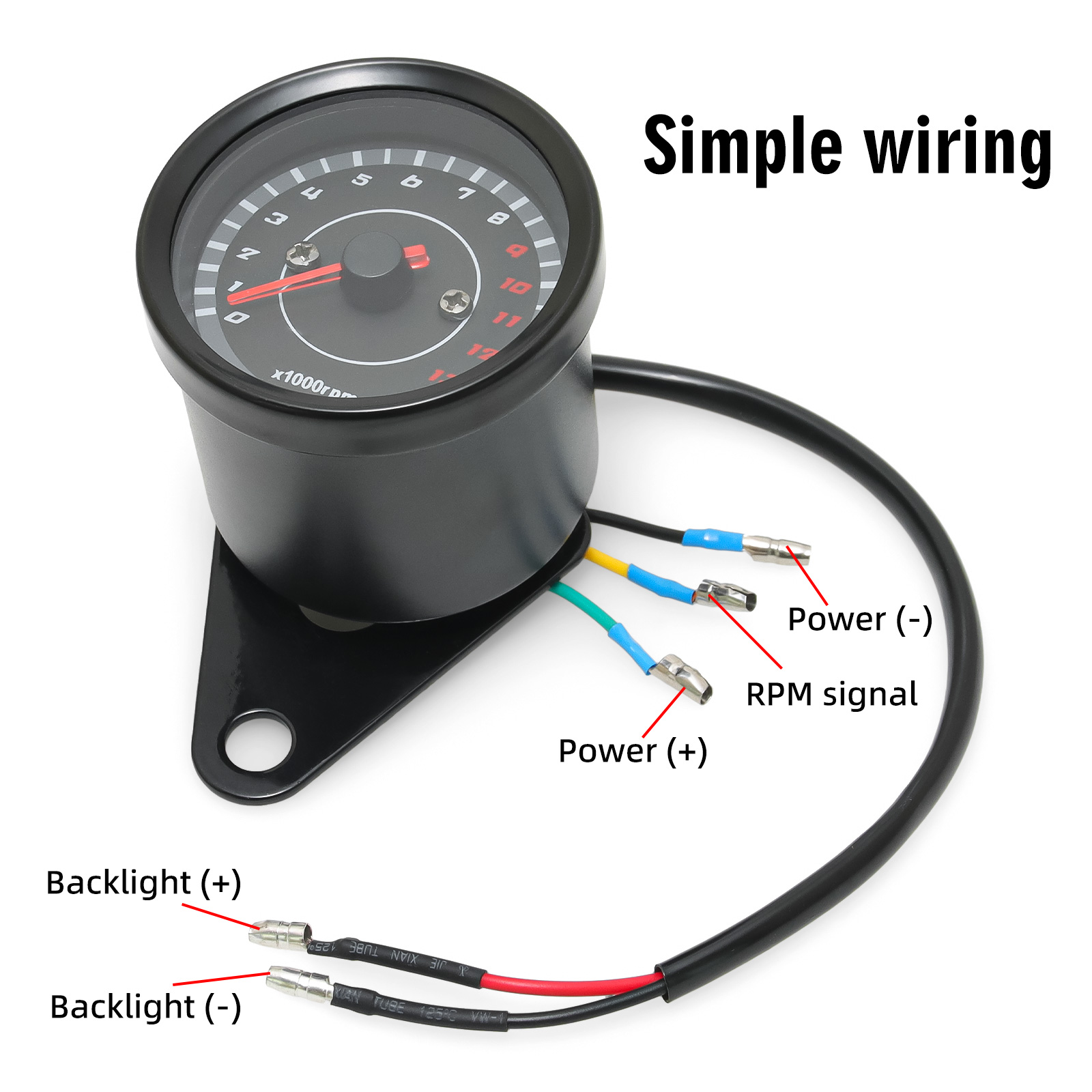 13000 U/min Universal-Tachomet – Analog Meter Gauge Bewertung und Preis