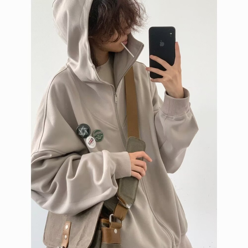 Herbst College Casual Set Männ – Vintage Zip Hoodie Bewertung und Preis
