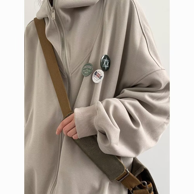 Herbst College Casual Set Männ – Vintage Zip Hoodie Bewertung und Preis