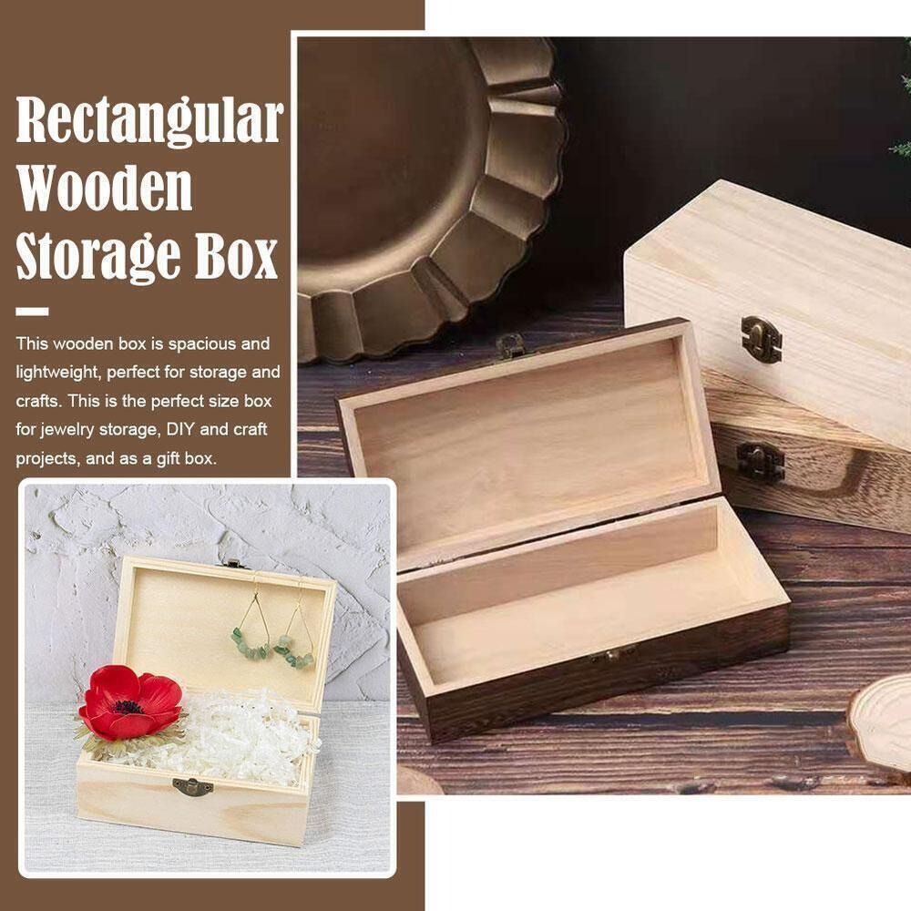 Robuste Holz-Geschenkverpackun – Vintage Collectible Show Bewertung und Preis