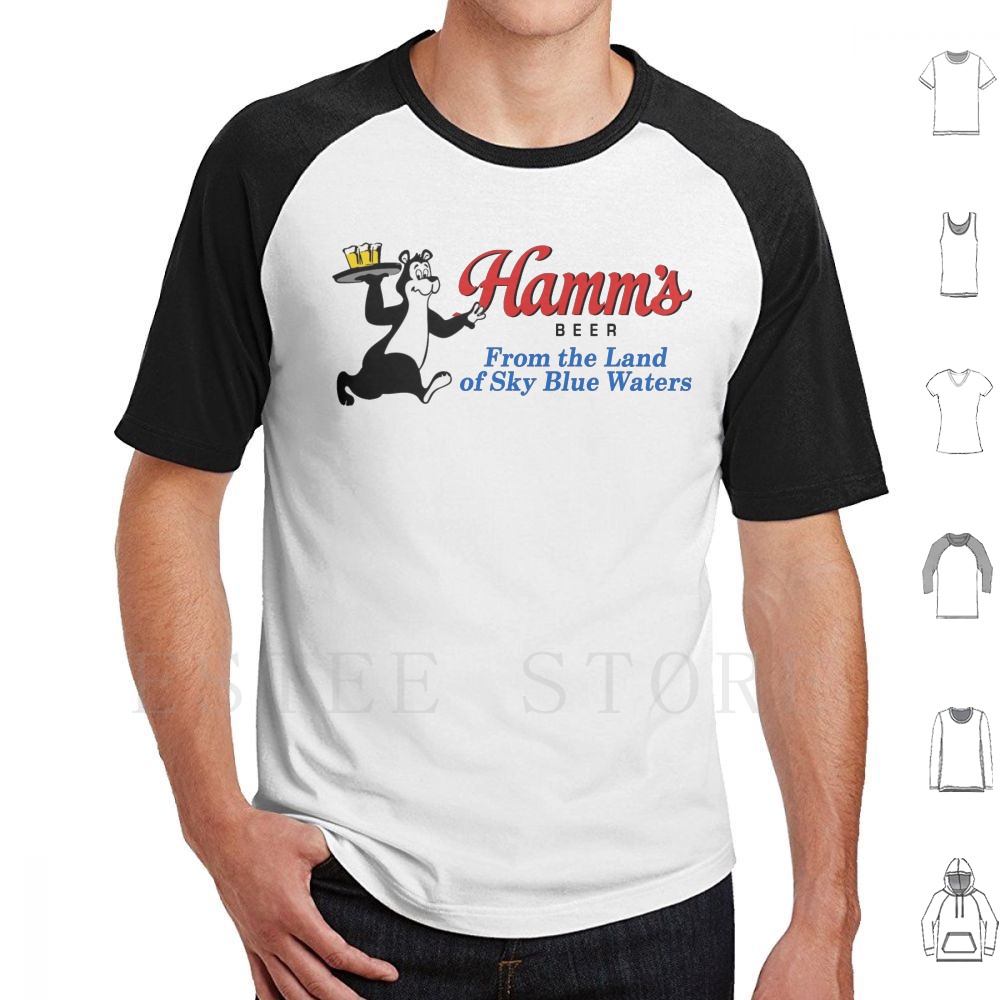 Hamm's Beer Bear Design T-Shir – Collectible Vintage T Shirts Bewertung und Preis