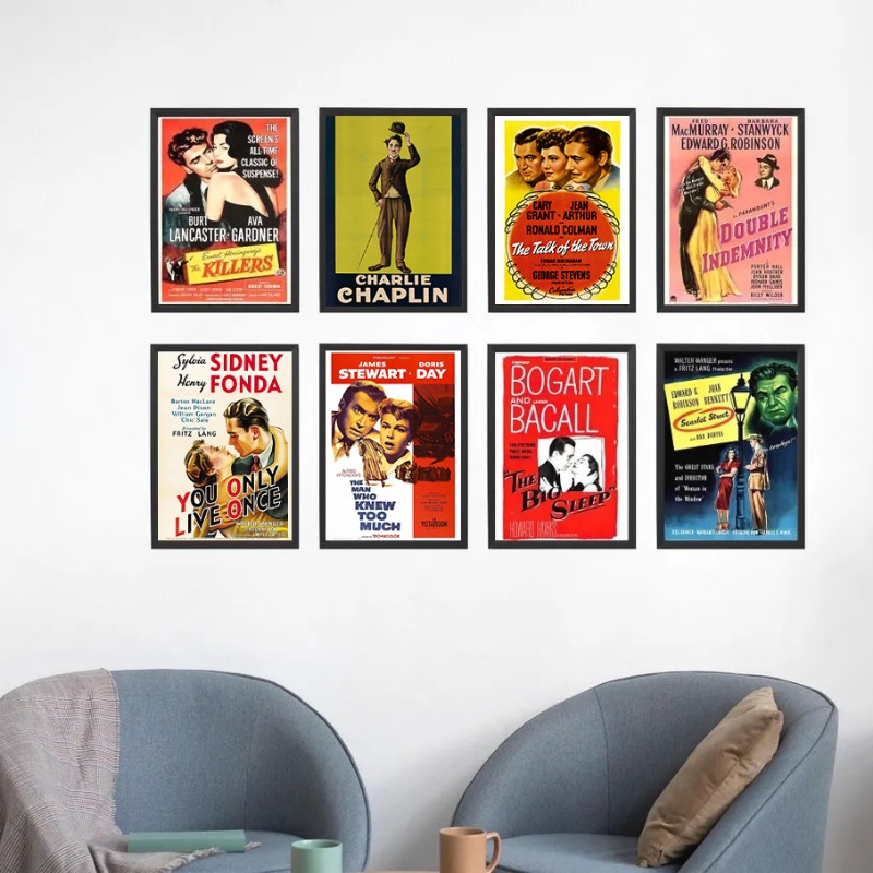 Vintage Amerikanische Klassisc – Vintage Collectible Posters Bewertung und Preis
