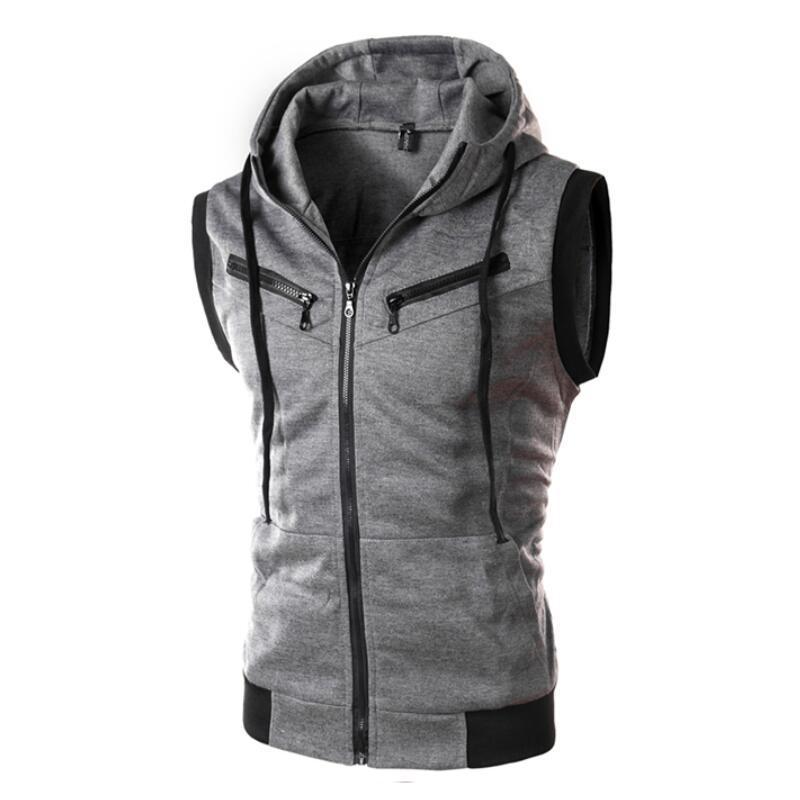 Neue männer Mit Kapuze Ärmello – Vintage Zip Hoodie Bewertung und Preis