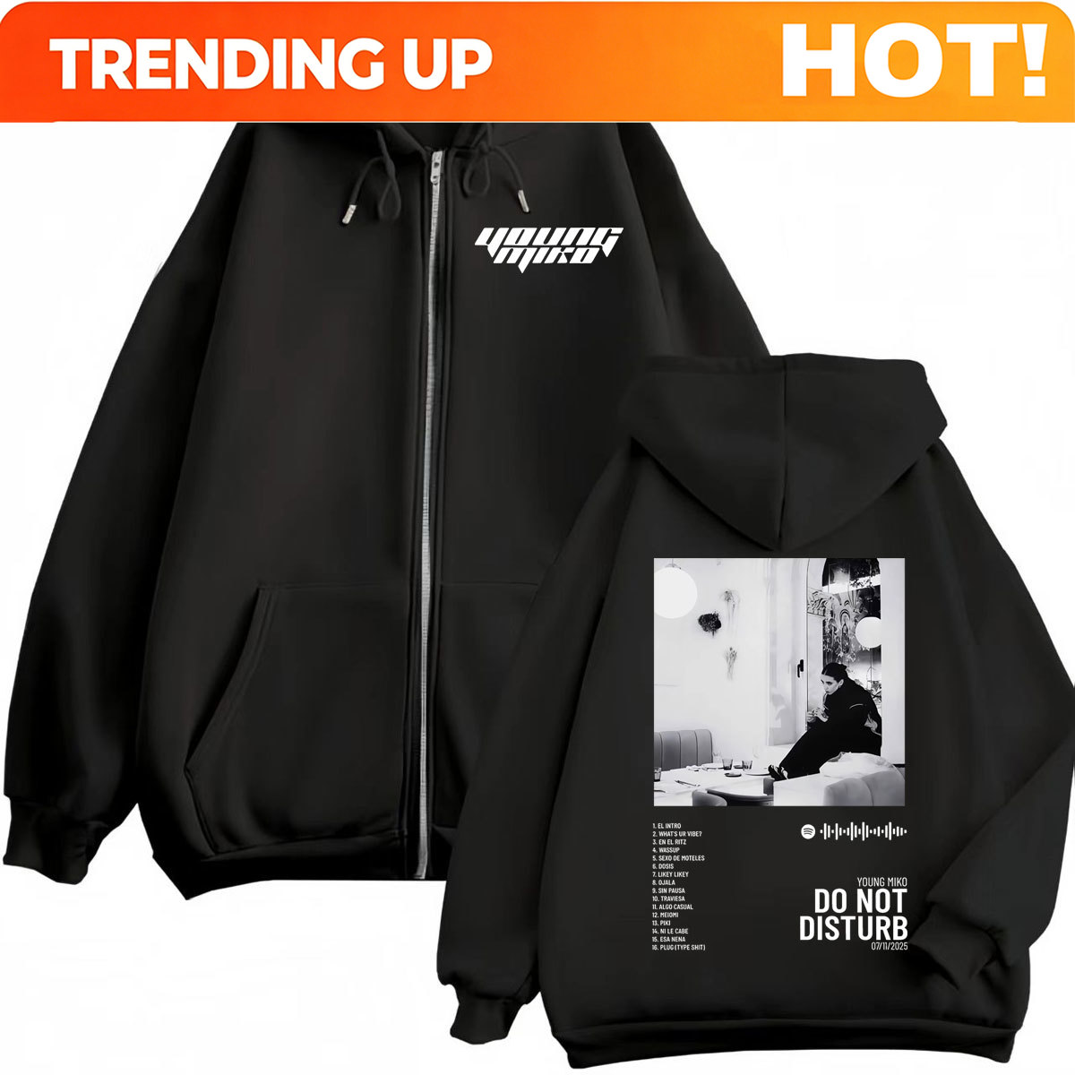 Custom Custom Young Miko Do No – Vintage Zip Hoodie Bewertung und Preis