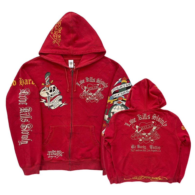 American Gothic Ro Skull Bones – Vintage Zip Hoodie Bewertung und Preis