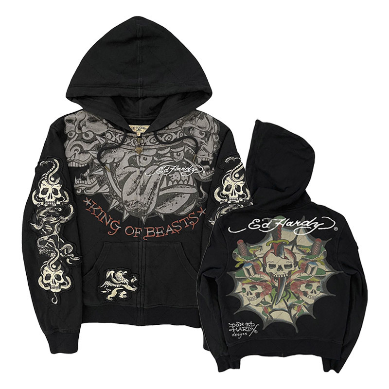 American Gothic Ro Skull Bones – Vintage Zip Hoodie Bewertung und Preis