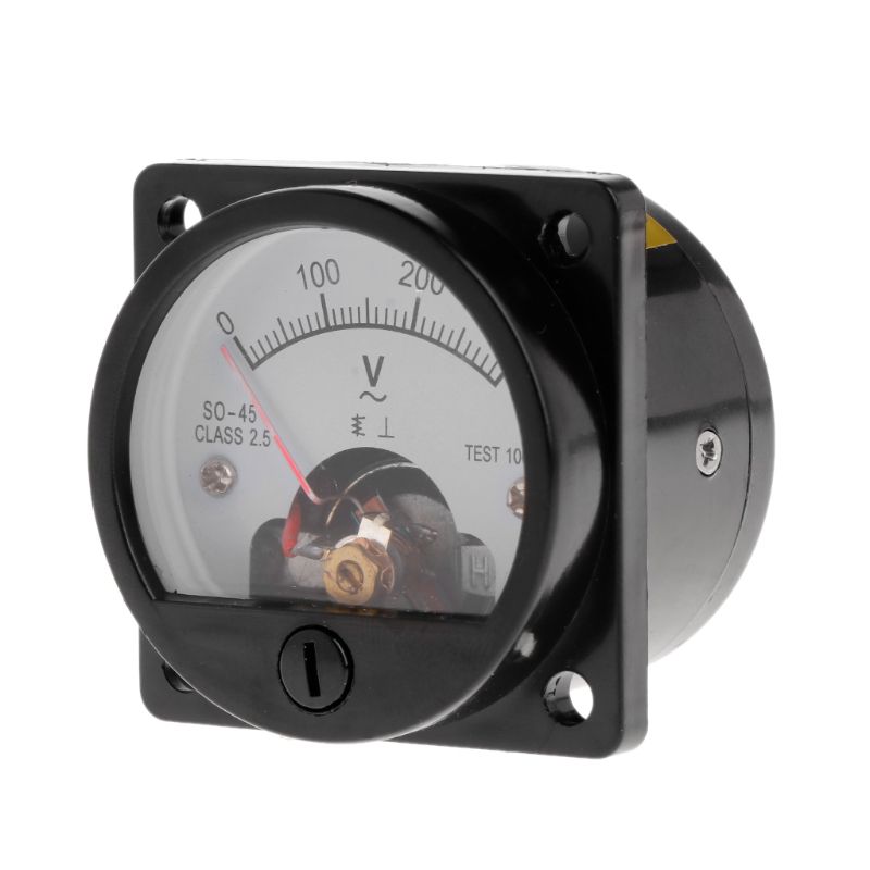 Voltmeter SO-45 AC 0-300V Rund – Analog Meter Gauge Bewertung und Preis