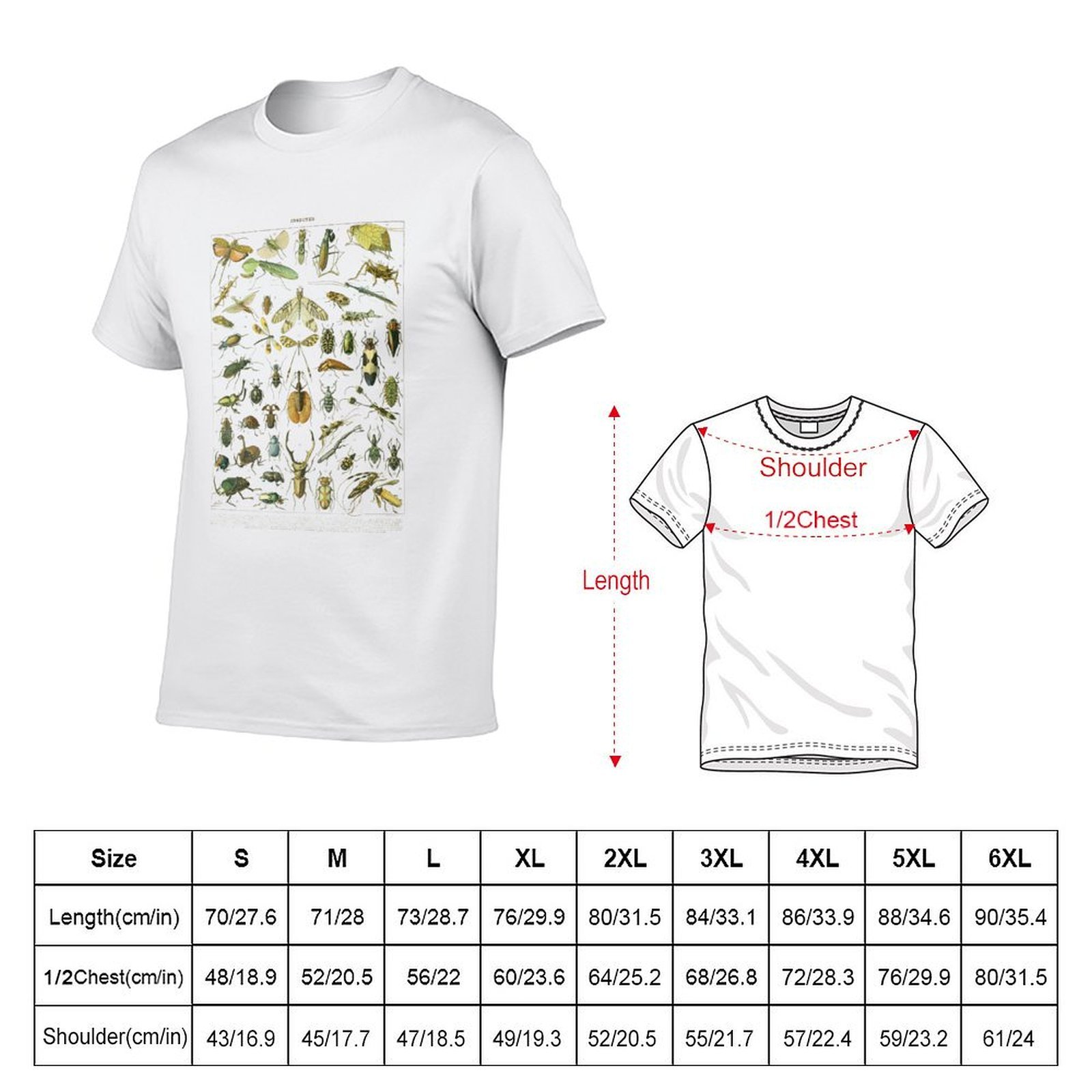 Vintage Insect Collection T-Sh – Collectible Vintage T Shirts Bewertung und Preis
