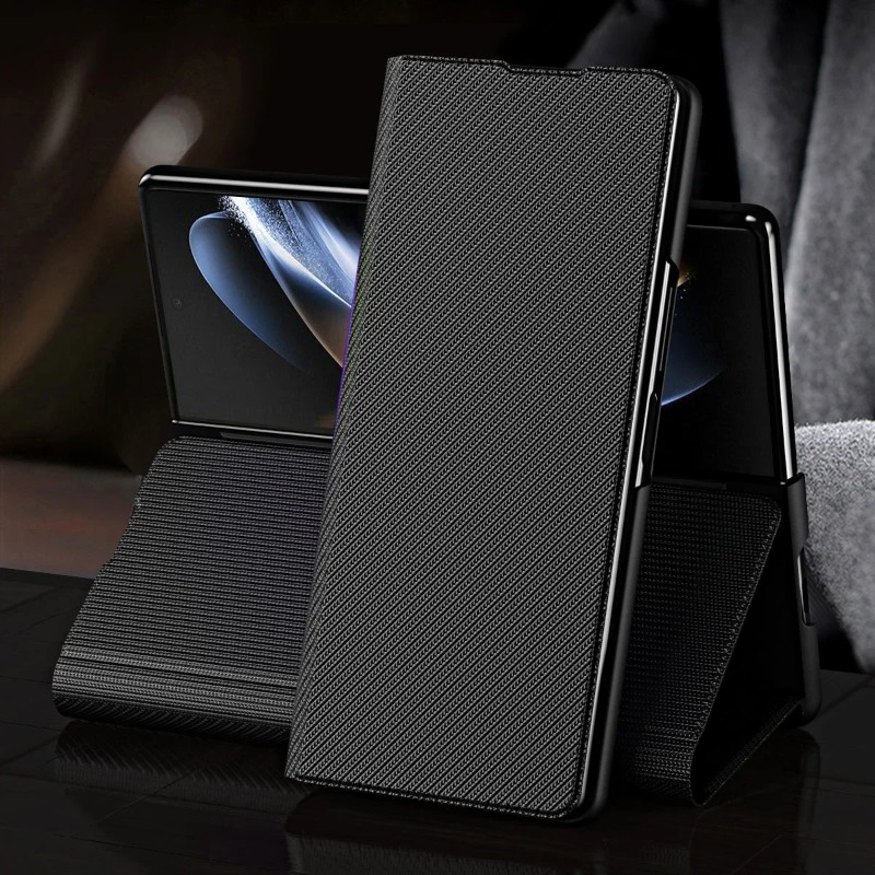 Einfache Streifen Magnetische  – Camera Leather Case Bewertung und Preis