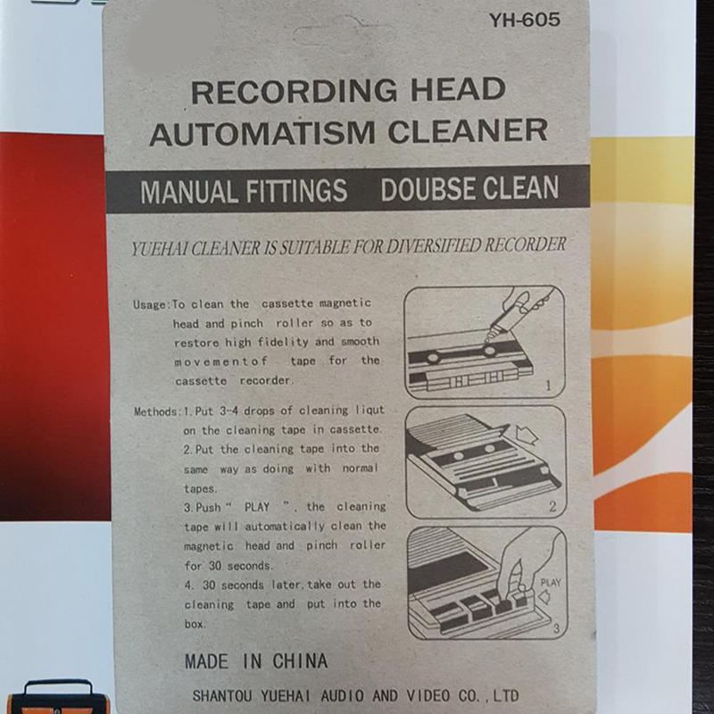 NEUE Band Reiniger Band Record – Cassette Tape Head Bewertung und Preis