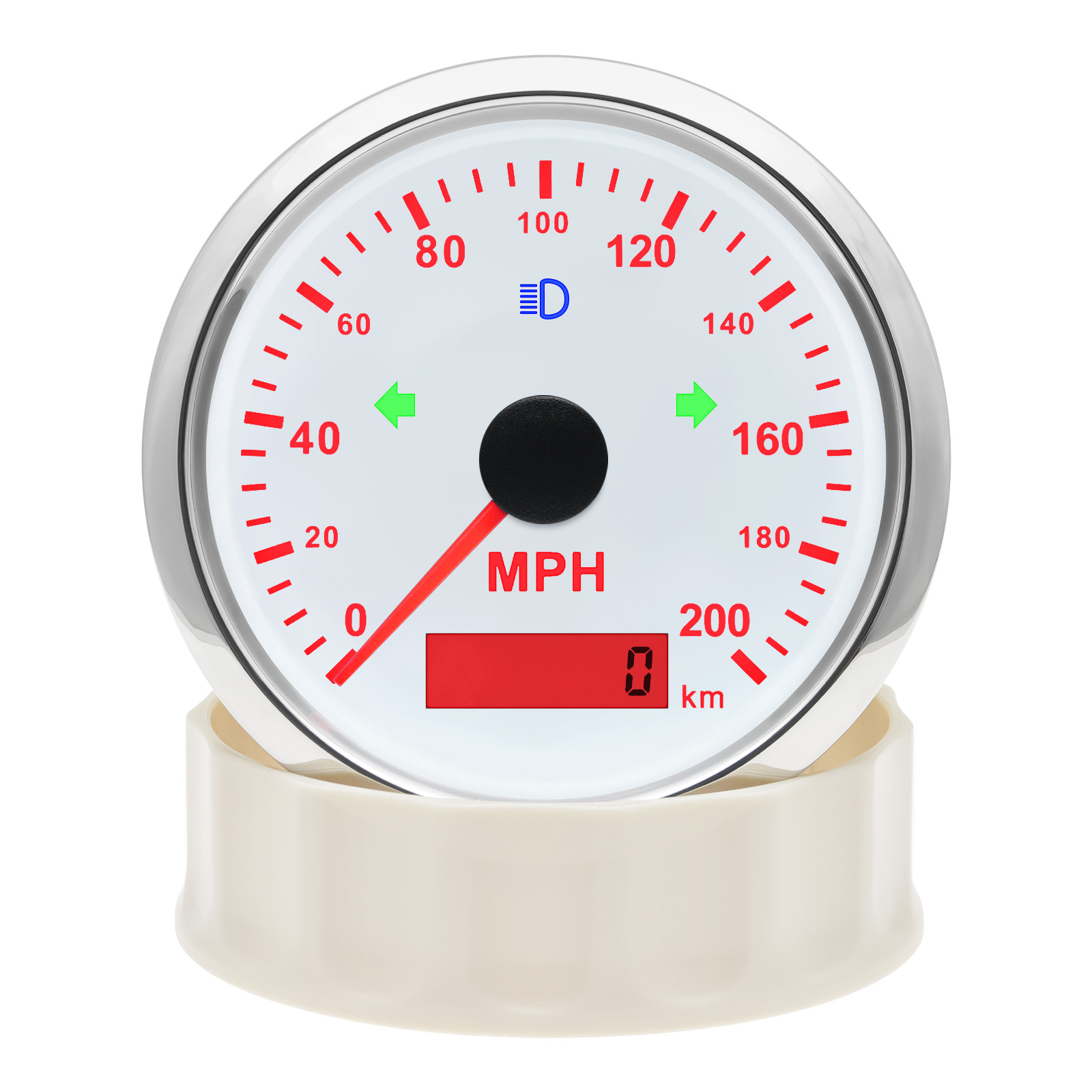 125 200 MPH KMH 85 mm Tachoanz – Analog Meter Gauge Bewertung und Preis