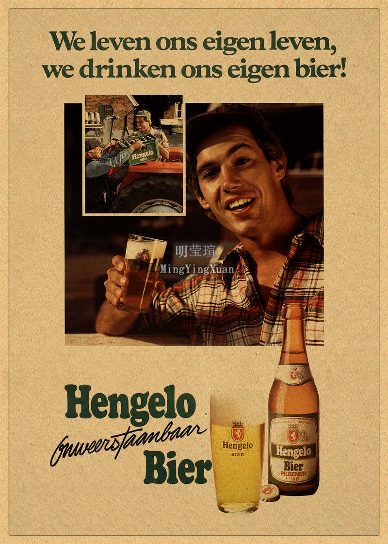 Vintage Bier Wein Getränk Diag – Vintage Collectible Posters Bewertung und Preis