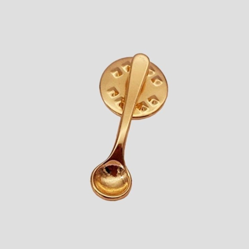 Neue Niedliche Löffel-Brosche  – Vintage Collectible Pins Bewertung und Preis