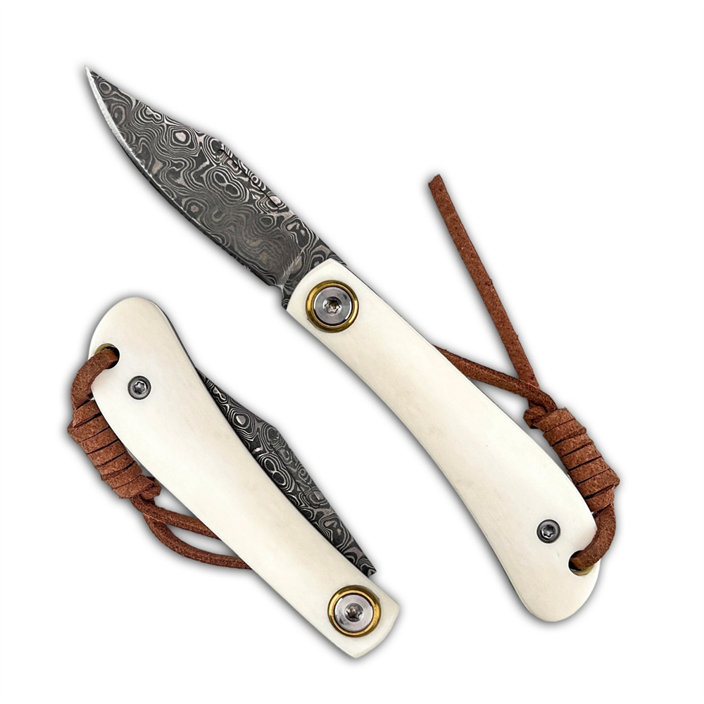 Vintage Damaskus Klappmesser m – Vintage Collectible Pocket Knives Bewertung und Preis